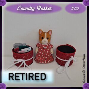 2-Pack Filled & Empty Laundry Baskets